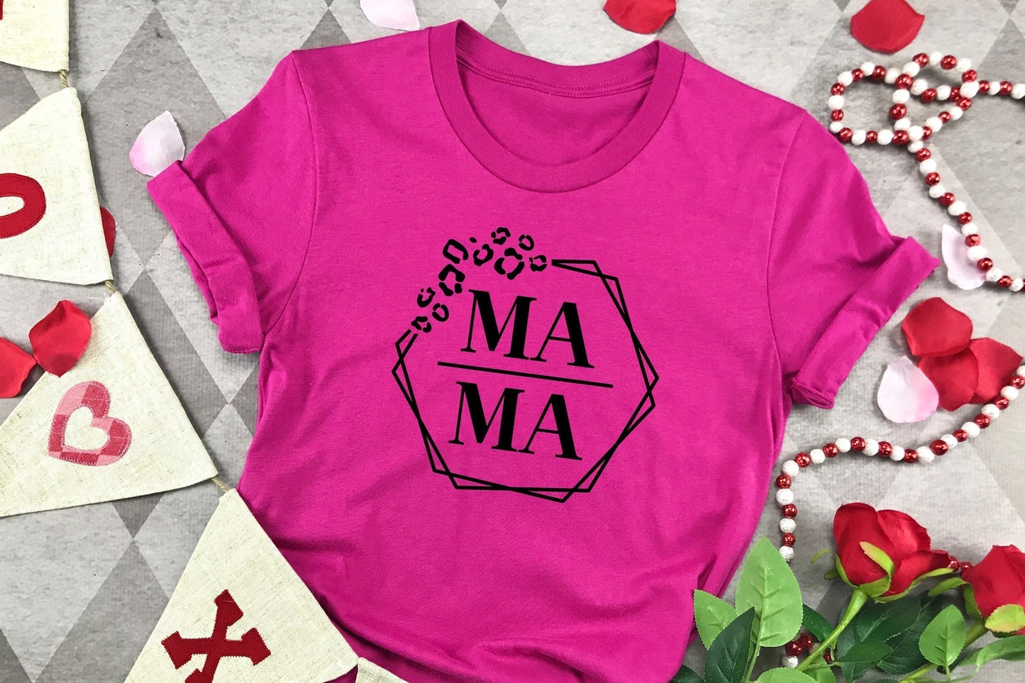 Mama Hexagon Tee